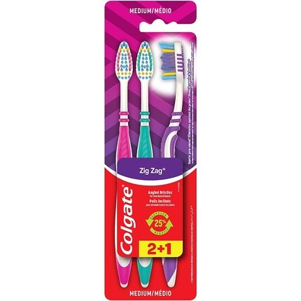 Зигзагообразные зубные щетки, Colgate
Зигзагообразные зубные щетки, Colgate