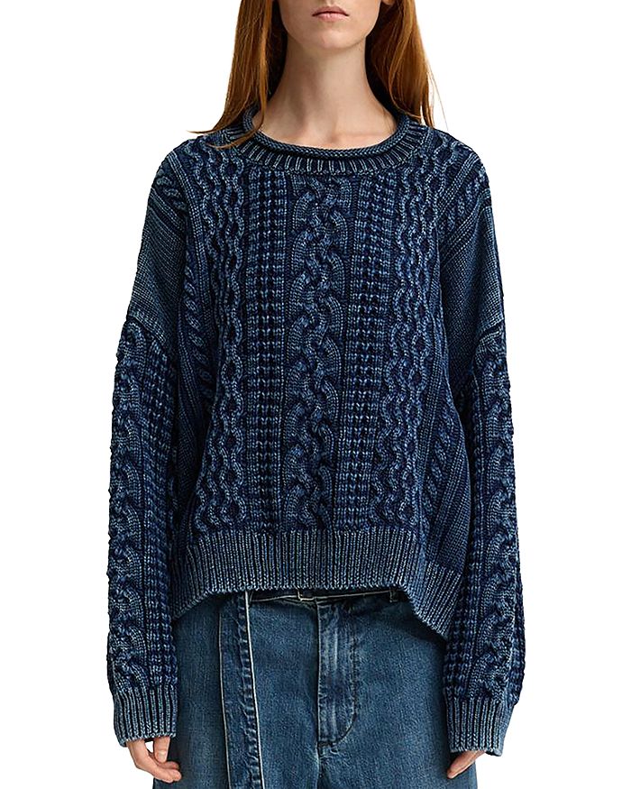 Объемный свитер Aran Denimist, синий
Объемный свитер Aran Denimist, синий