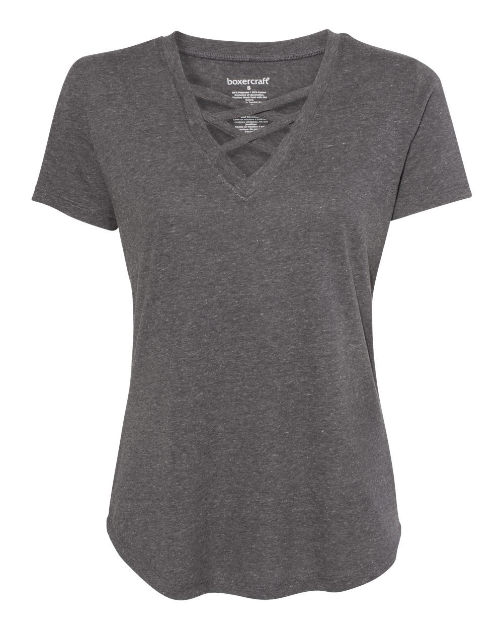 Женская футболка с рисунком «Клетка спереди» Boxercraft, цвет granite
Женская футболка с рисунком «Клетка спереди» Boxercraft, цвет granite