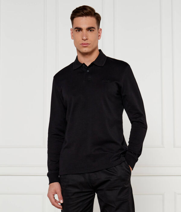 Рубашка поло Regular fit Boss Orange, черный
Рубашка поло Regular fit Boss Orange, черный