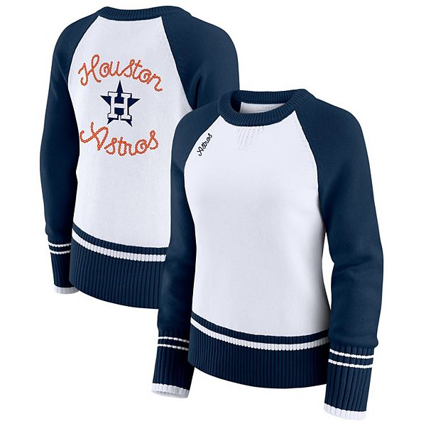 Женский свитер raglan белый houston astros colorblock Wear By Erin Andrews
Женский свитер raglan белый houston astros colorblock Wear By Erin Andrews
