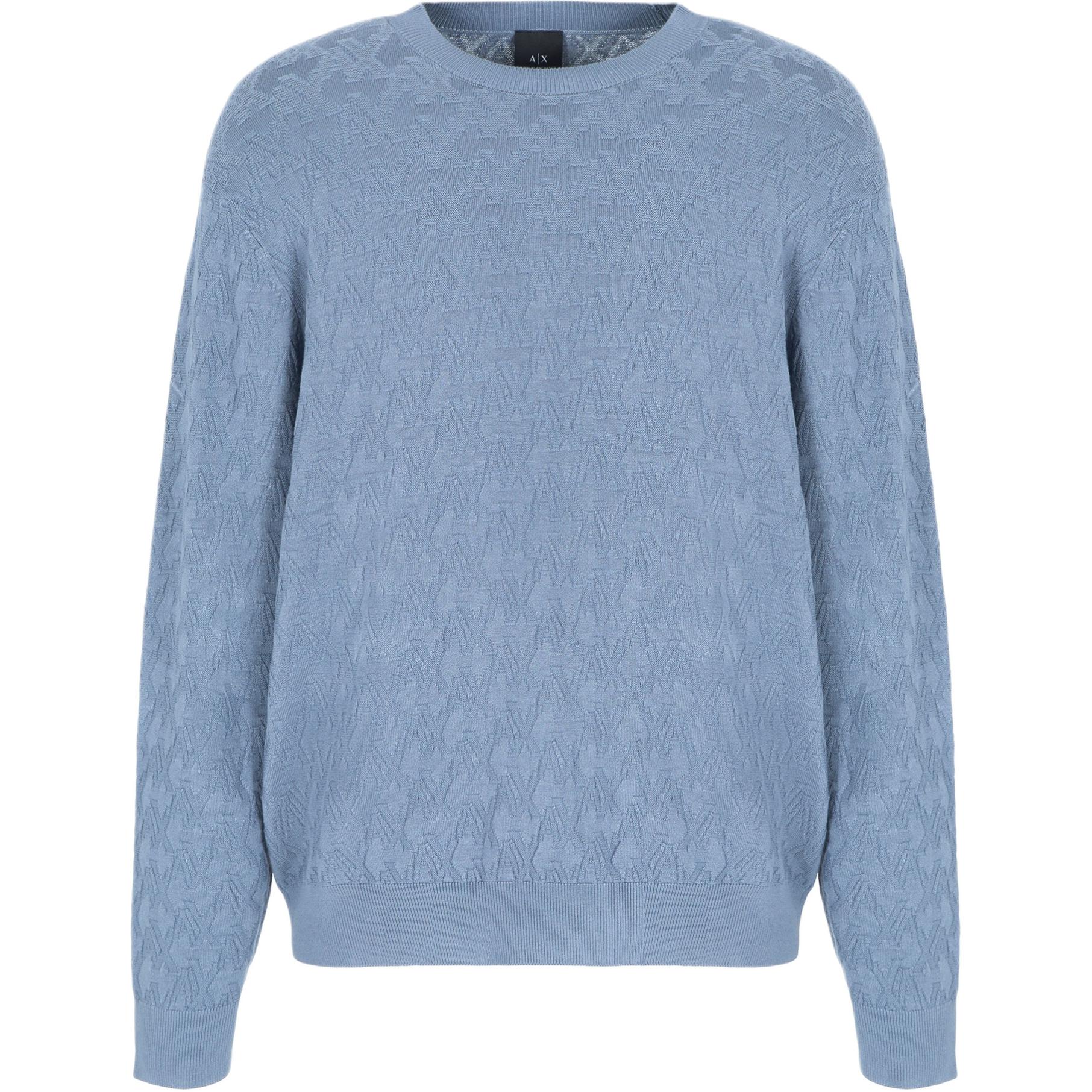 AE SS24 трикотаж мужской Haze Blue ARMANI EXCHANGE, синий
AE SS24 трикотаж мужской Haze Blue ARMANI EXCHANGE, синий