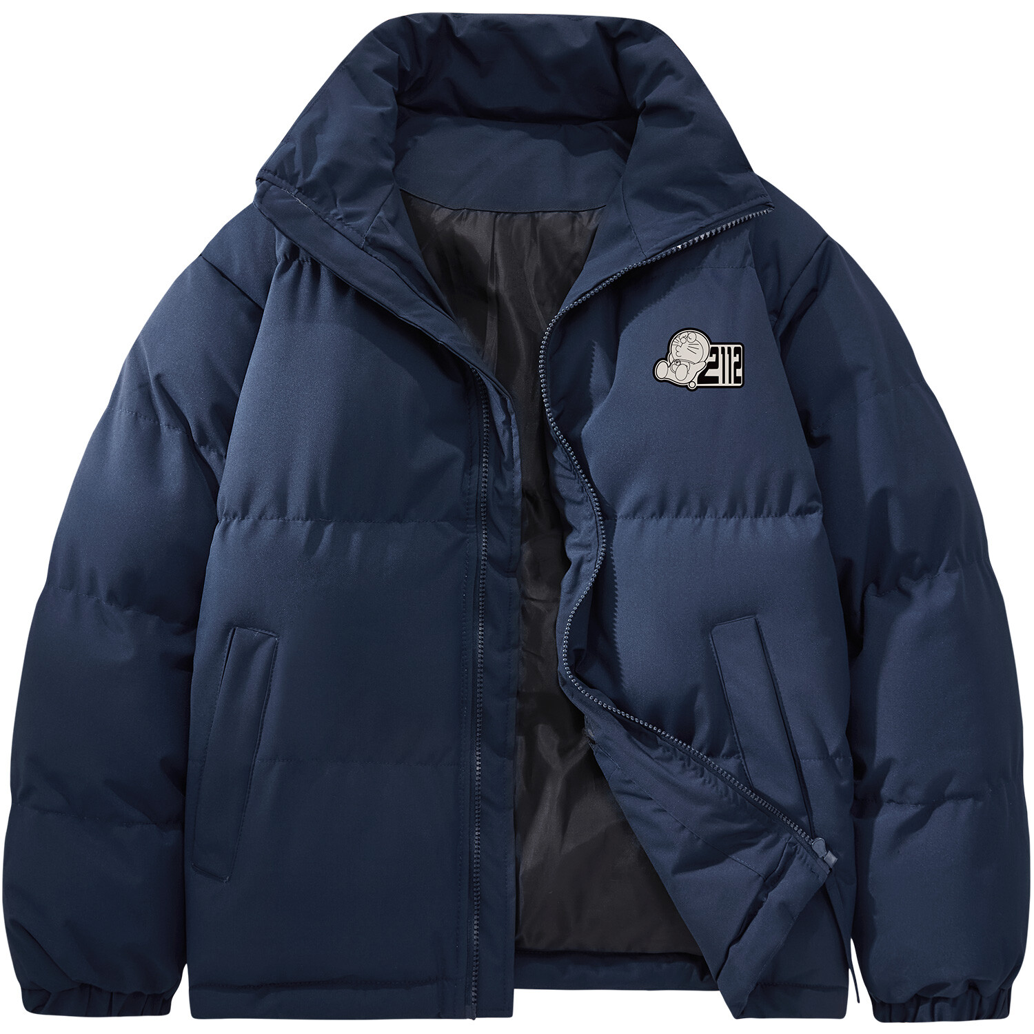 Стеганая куртка унисекс Doraemon, Темно-синий
Стеганая куртка унисекс Doraemon, Темно-синий