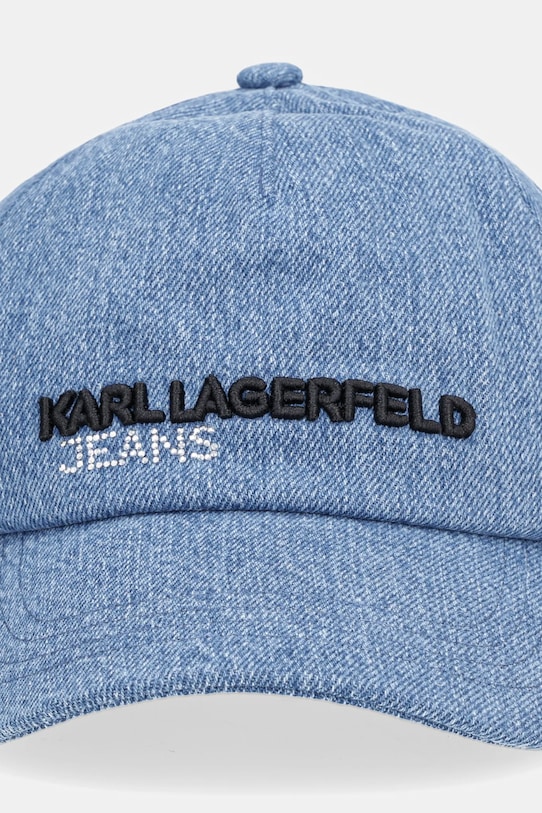 Хлопковая бейсболка Karl Lagerfeld Jeans, синий
Хлопковая бейсболка Karl Lagerfeld Jeans, синий