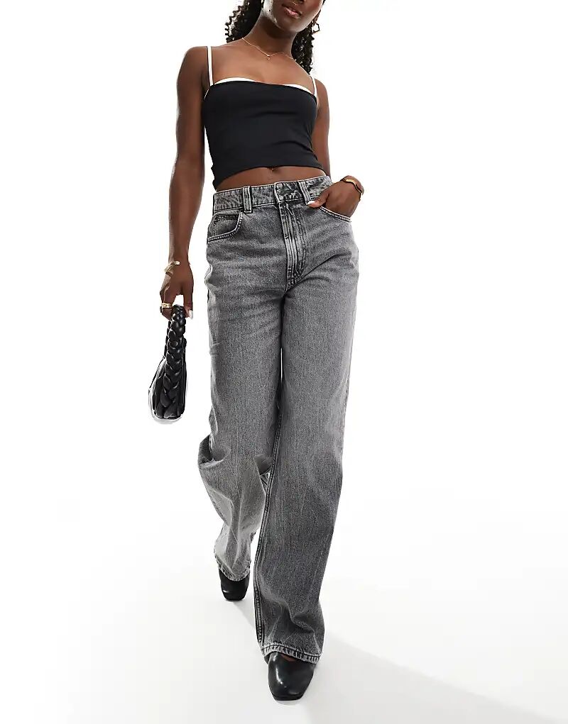 Широкие джинсы dad в сером цвете ASOS DESIGN
Широкие джинсы dad в сером цвете ASOS DESIGN