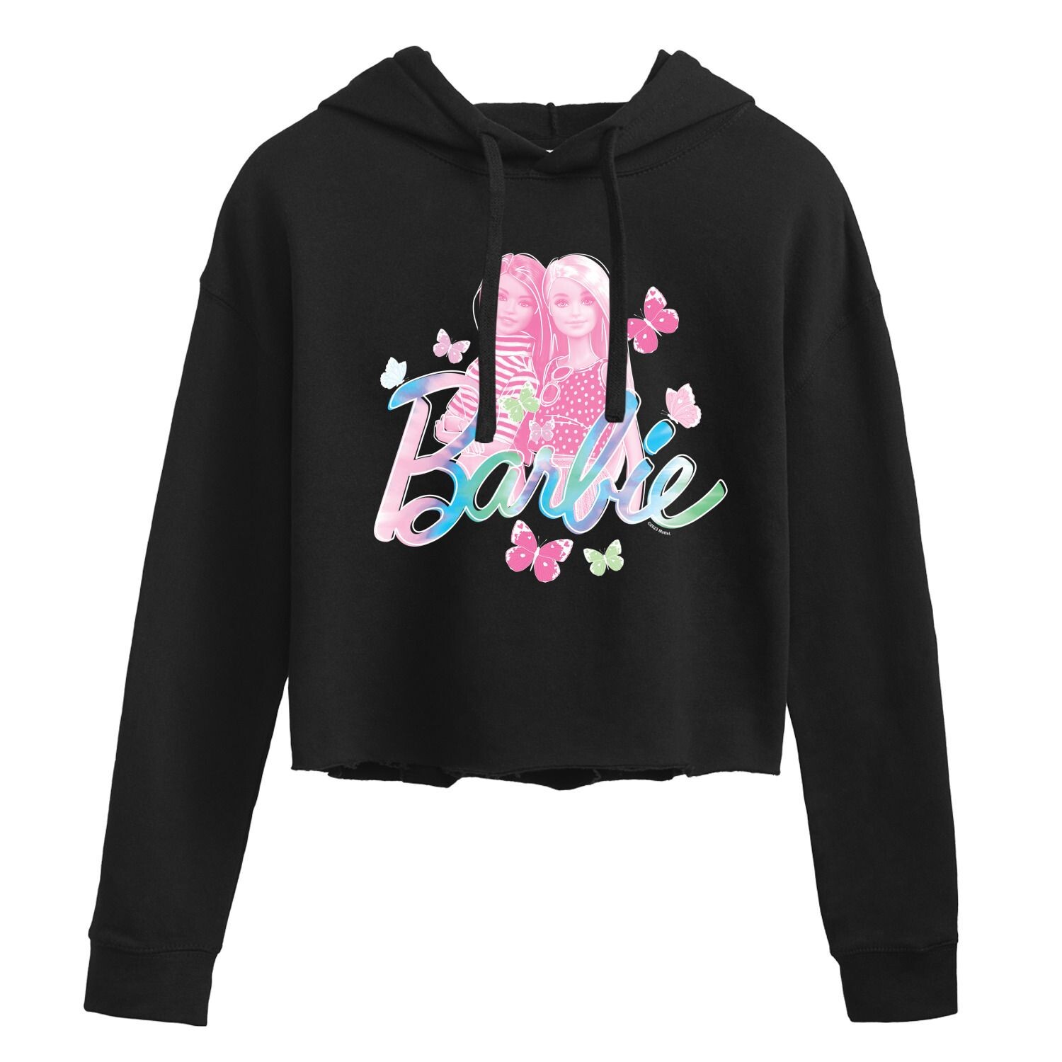Укороченное худи с рисунком Barbie Butterflies для юниоров Licensed Character, черный
Укороченное худи с рисунком Barbie Butterflies для юниоров Licensed Character, черный