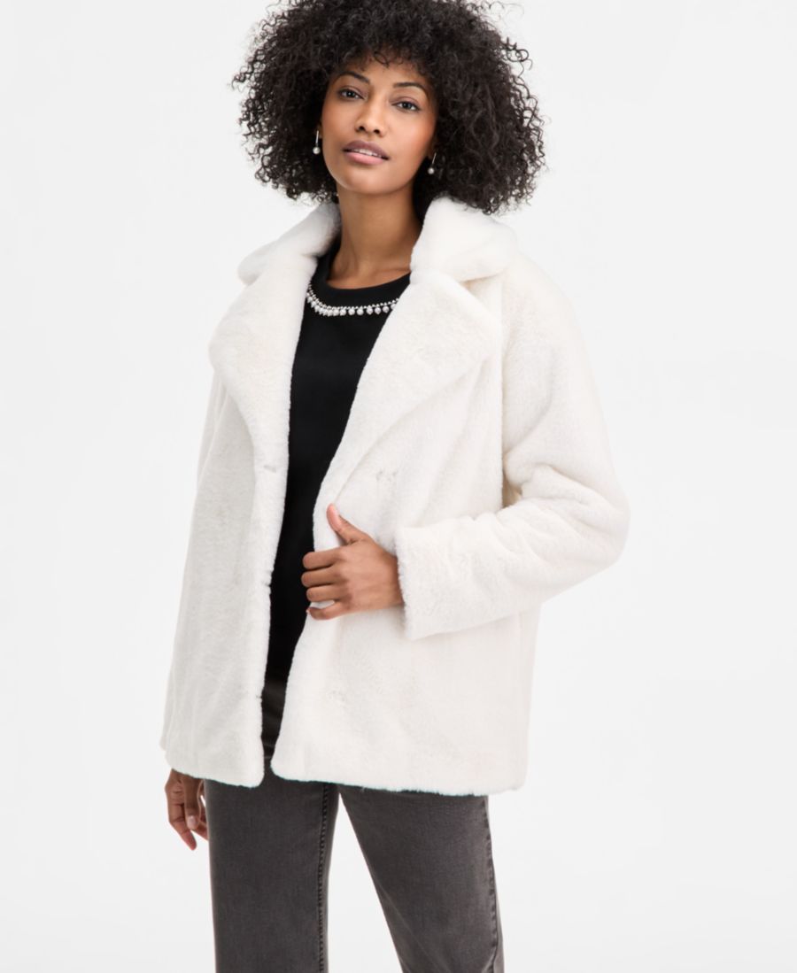 Женское пальто из искусственного меха с леопардовым принтом, эксклюзивно для Macy's On 34th, Eggnog
Женское пальто из искусственного меха с леопардовым принтом, эксклюзивно для Macy's On 34th, Eggnog