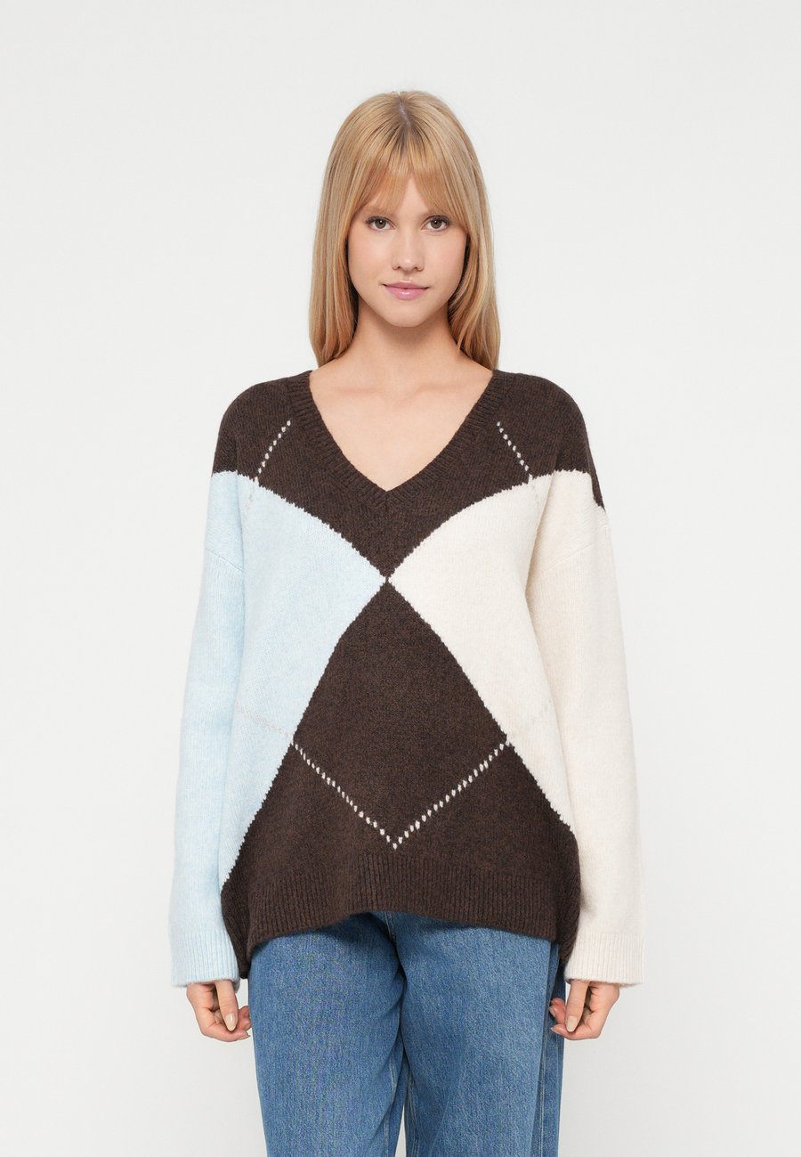 Джемпер JJXX JXESME V NECK, Bracken/Brown
Джемпер JJXX JXESME V NECK, Bracken/Brown
