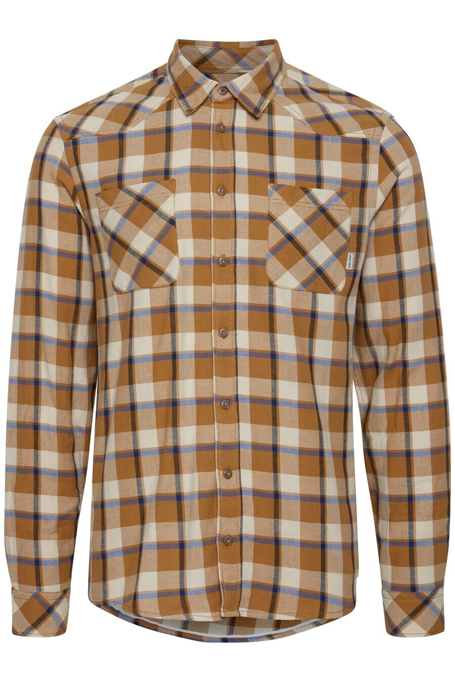 Рубашка узкого кроя на пуговицах Blend, бежевый
Рубашка узкого кроя на пуговицах Blend, бежевый