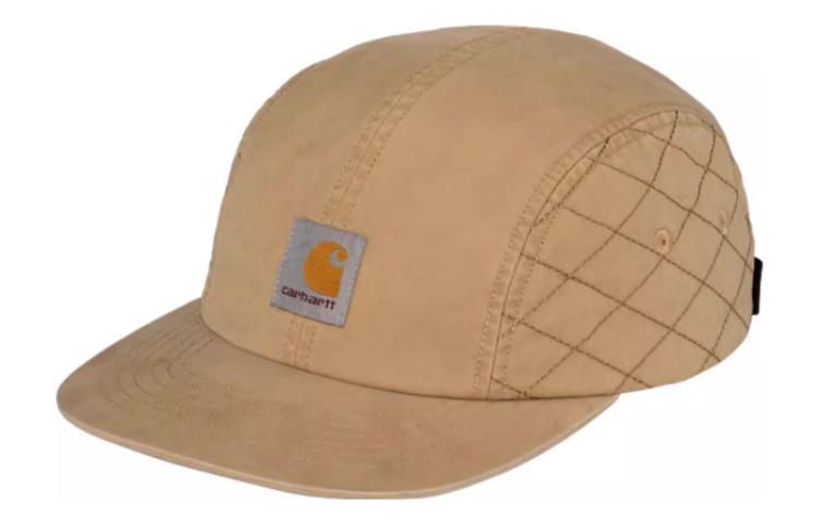 Carhartt WIP Хлопковая бейсболка унисекс черно-коричневая, Brown 
Carhartt WIP Хлопковая бейсболка унисекс черно-коричневая, Brown