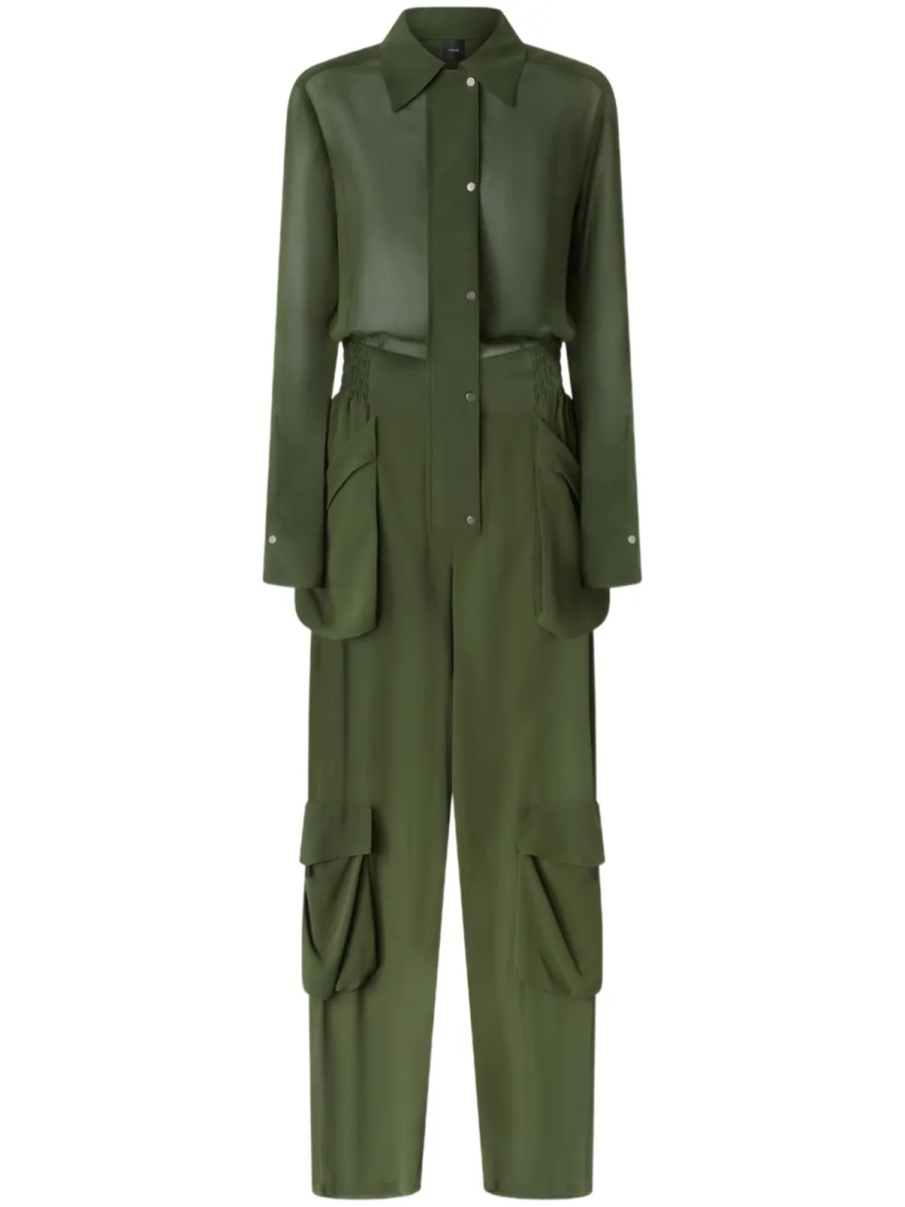 PINKO комбинезон с карманами карго, зеленый
PINKO комбинезон с карманами карго, зеленый