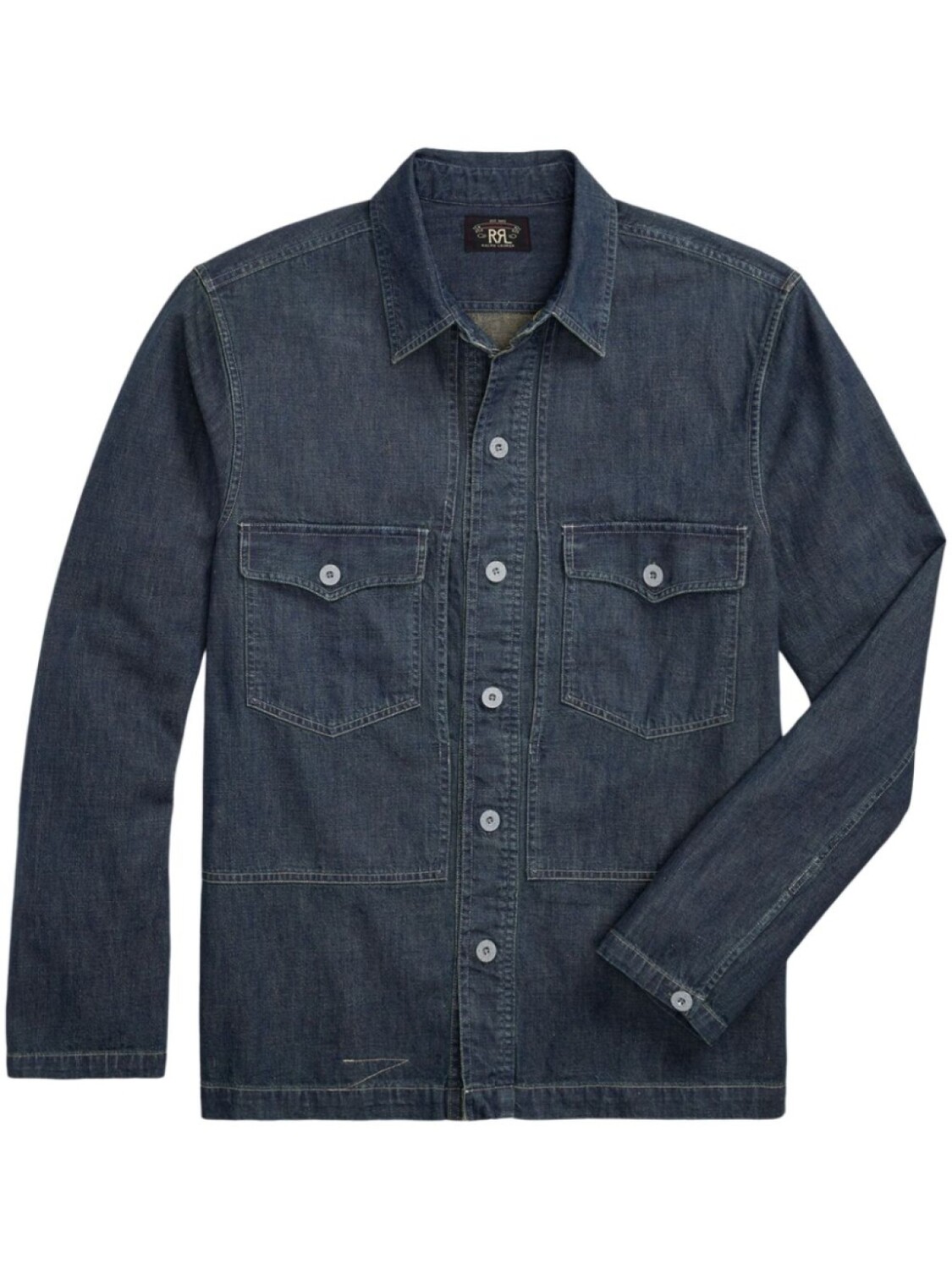 Ralph Lauren RRL рубашка с длинными рукавами, синий 
Ralph Lauren RRL рубашка с длинными рукавами, синий