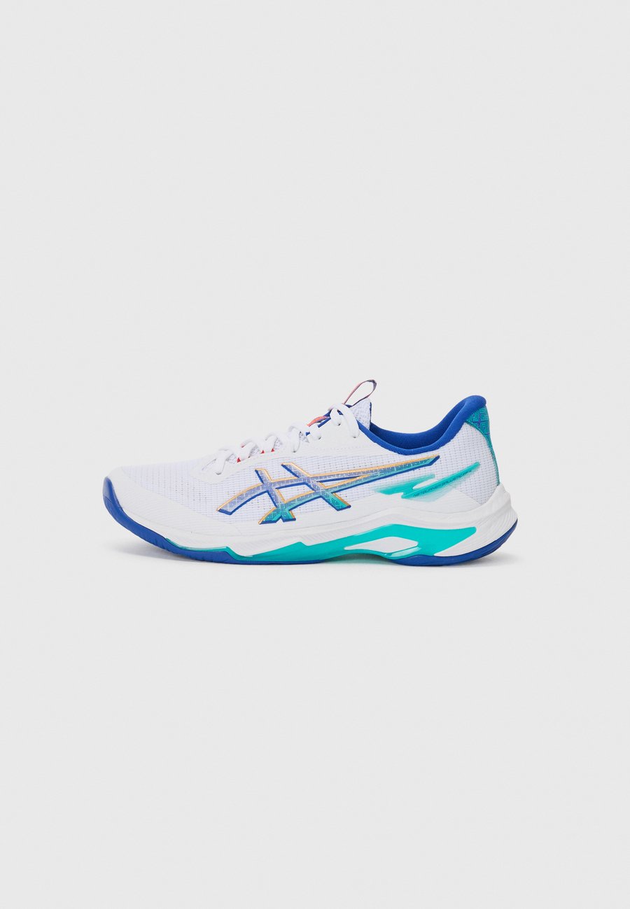 Кроссовки ASICS NETBURNER BALLISTIC, White/Asics Blue/White
Кроссовки ASICS NETBURNER BALLISTIC, White/Asics Blue/White