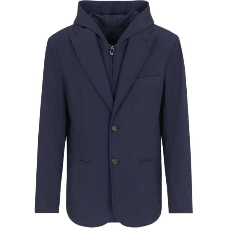 EMPORIO ARMANI Каннете Стретч Блейзер, Marine Blue
EMPORIO ARMANI Каннете Стретч Блейзер, Marine Blue