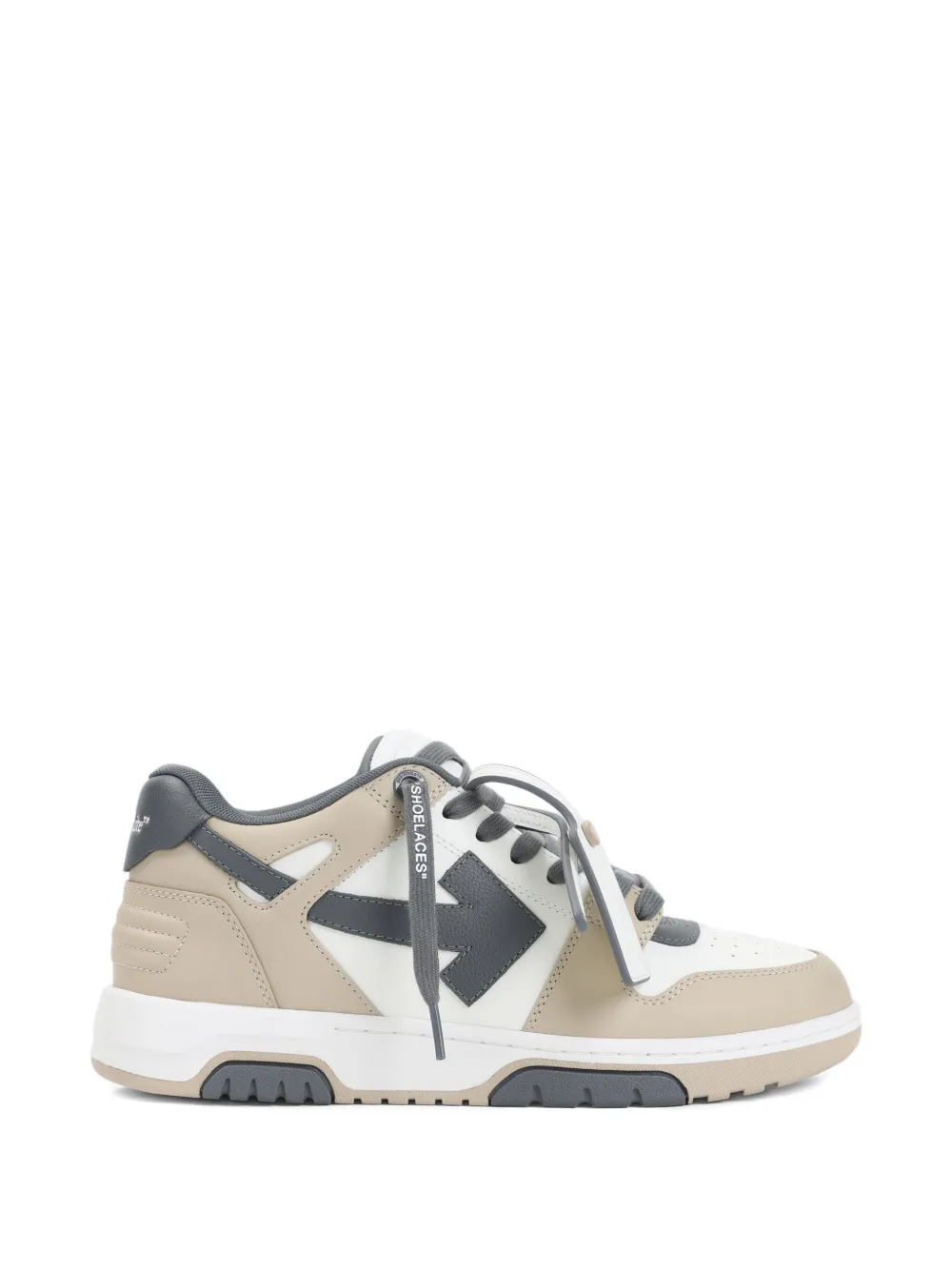 Кожаные кроссовки Off-White, бежевый
Кожаные кроссовки Off-White, бежевый