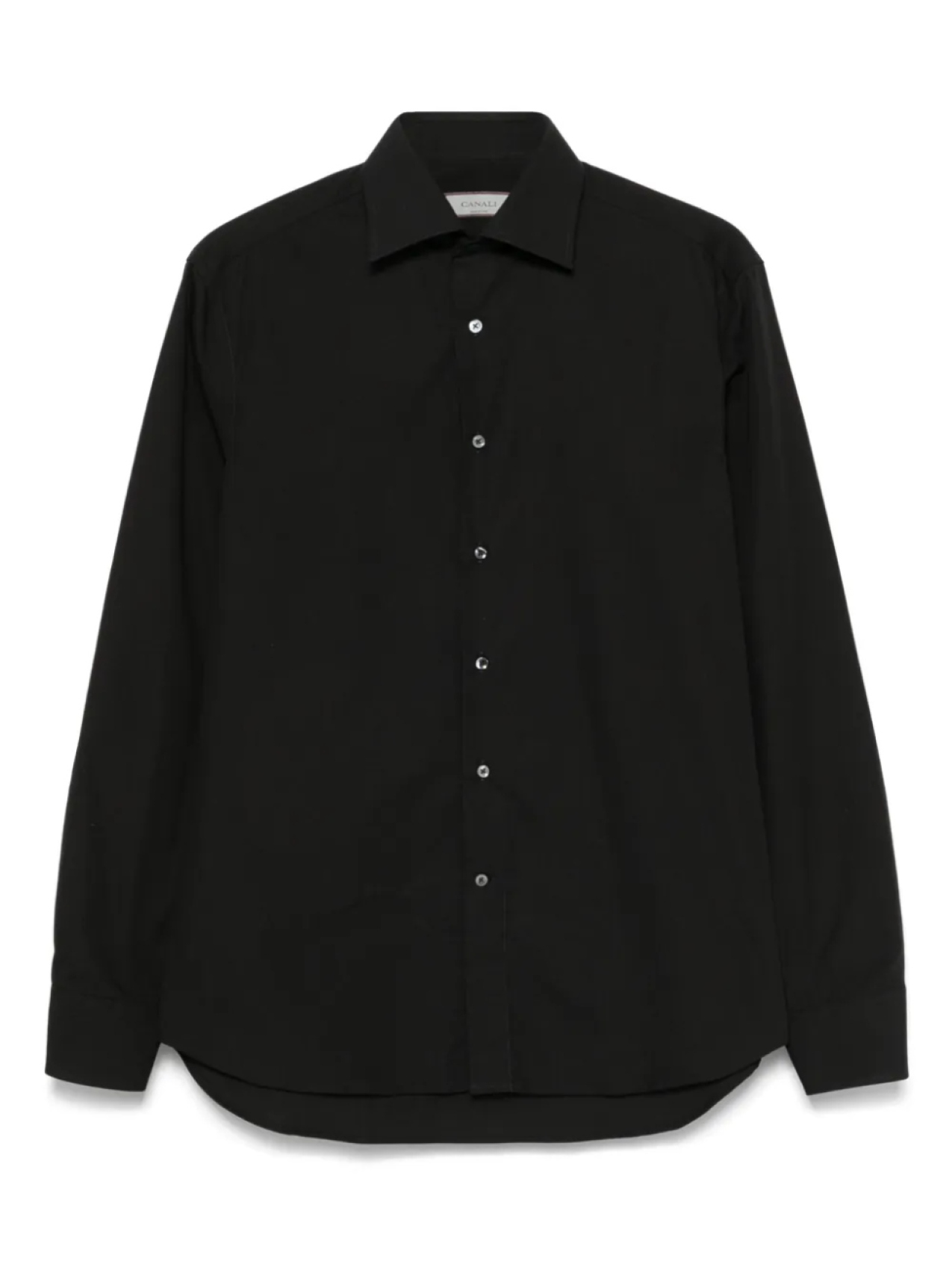 Поплиновая рубашка Canali, черный
Поплиновая рубашка Canali, черный