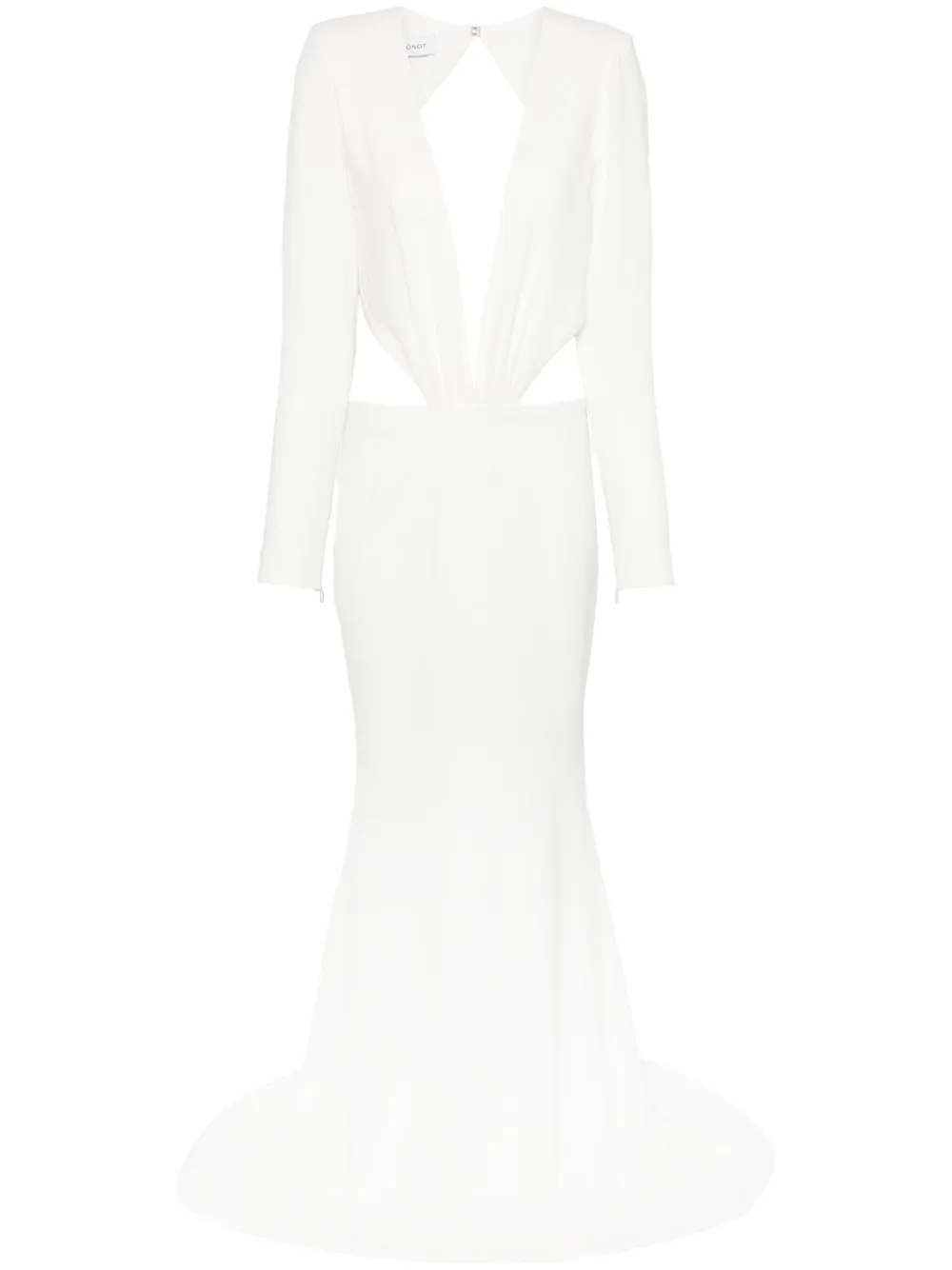 Платье с V-образным вырезом и драпировкой Mônot, белый
Платье с V-образным вырезом и драпировкой Mônot, белый