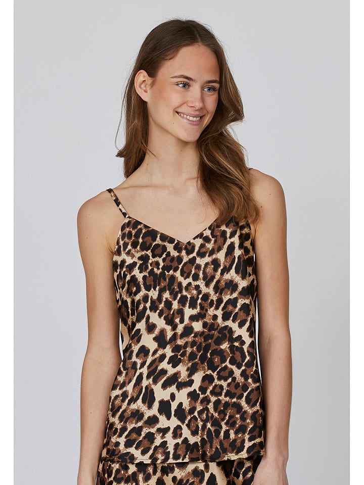 Топ SisterS point, бежевый/коричневый
Топ SisterS point, бежевый/коричневый