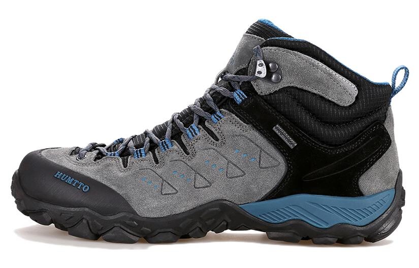 Кроссовки для походов и треккинга мужские с высоким берцем серый черный синий Humtto
Кроссовки для походов и треккинга мужские с высоким берцем серый черный синий Humtto