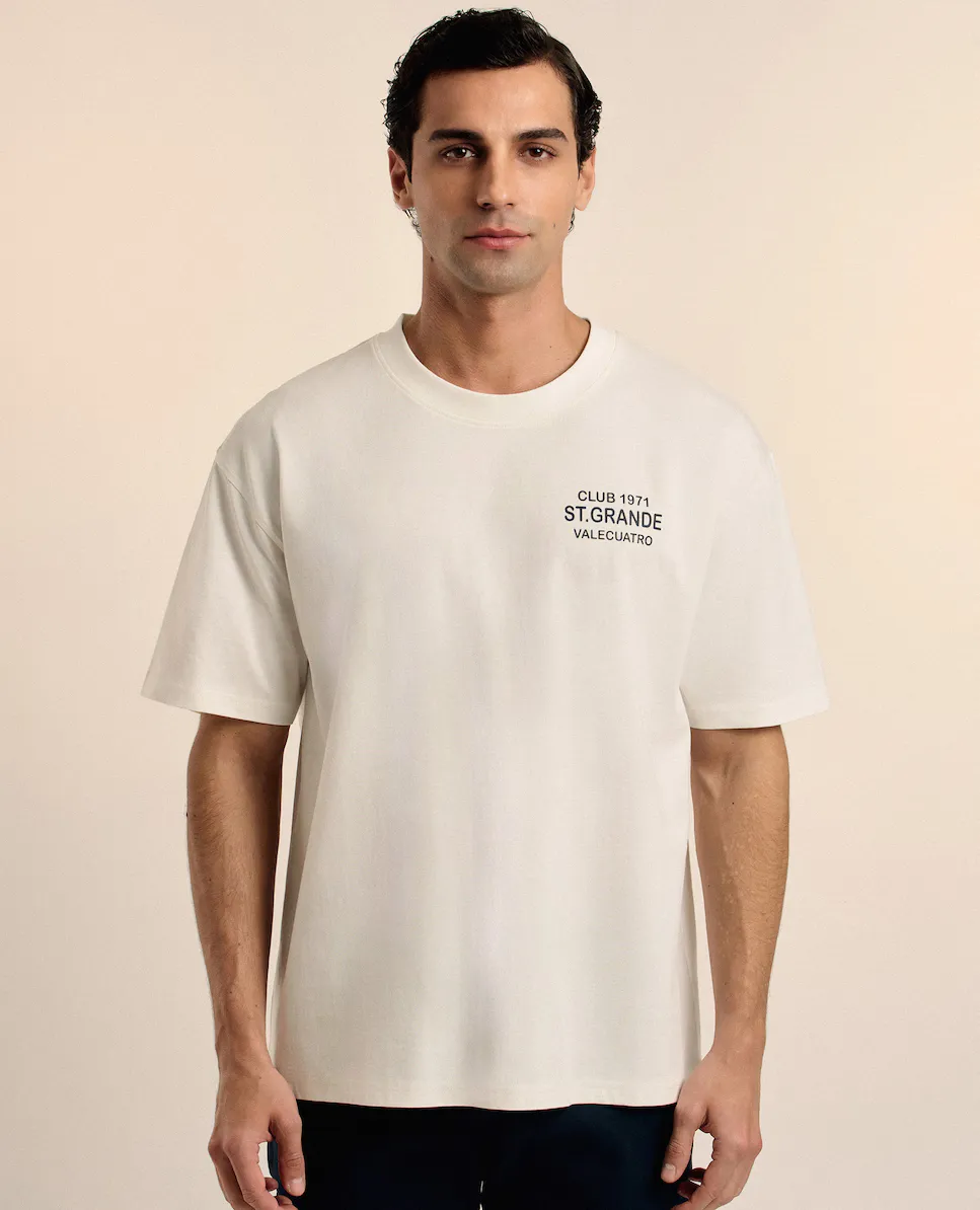 Мужская футболка с коротким рукавом и принтом Valecuatro, цвет Crudo
Мужская футболка с коротким рукавом и принтом Valecuatro, цвет Crudo