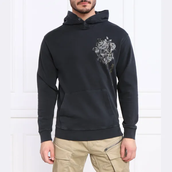 Толстовка обычного кроя Replay, черный
Толстовка обычного кроя Replay, черный