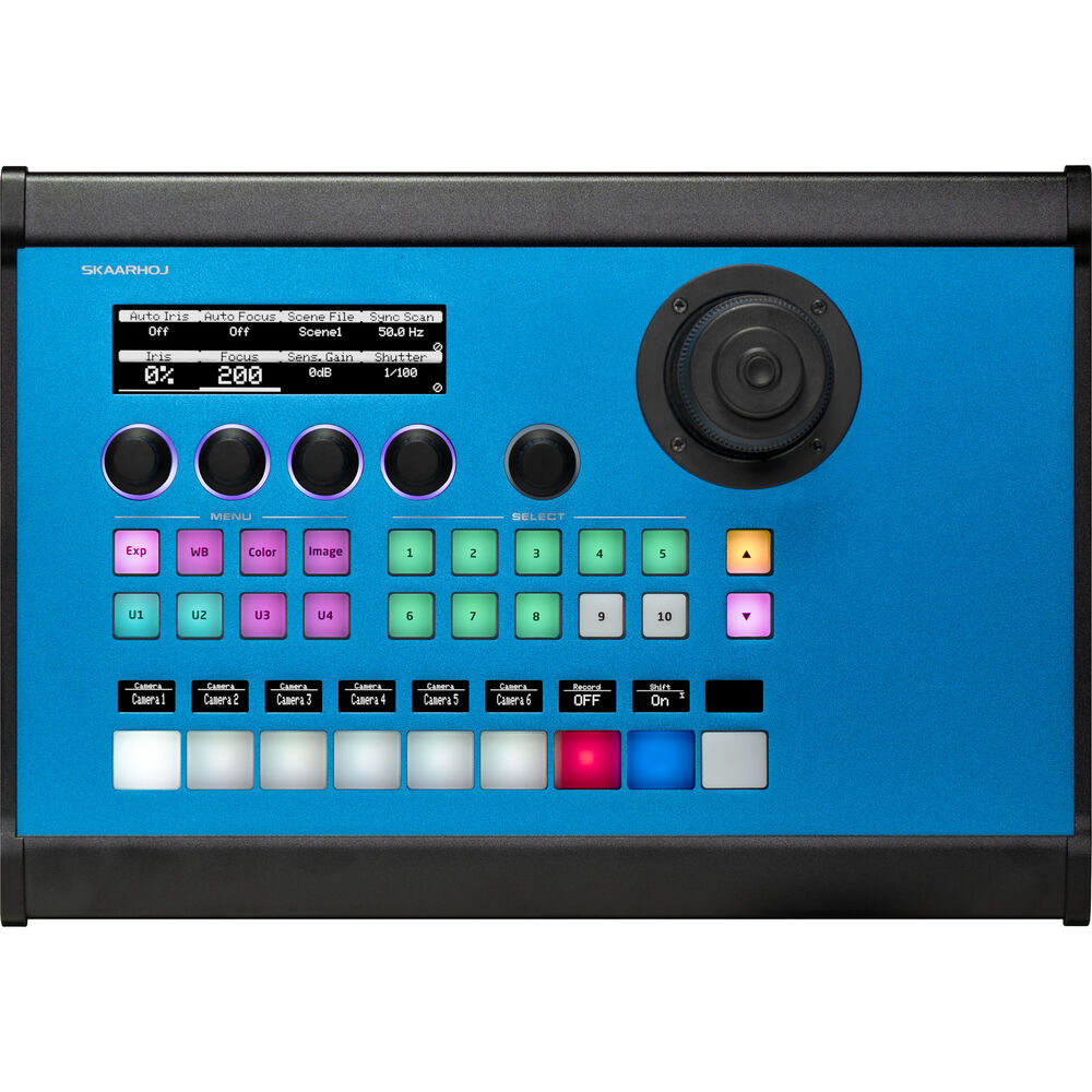 Контроллер камеры SKAARHOJ PTZ Pro V2 с Blue Pill
Контроллер камеры SKAARHOJ PTZ Pro V2 с Blue Pill