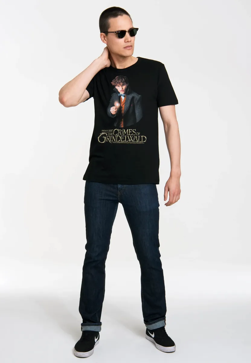 Футболка Logoshirt "Newt Scamander", с принтом "Фантастические твари" спереди, черный
Футболка Logoshirt "Newt Scamander", с принтом "Фантастические твари" спереди, черный