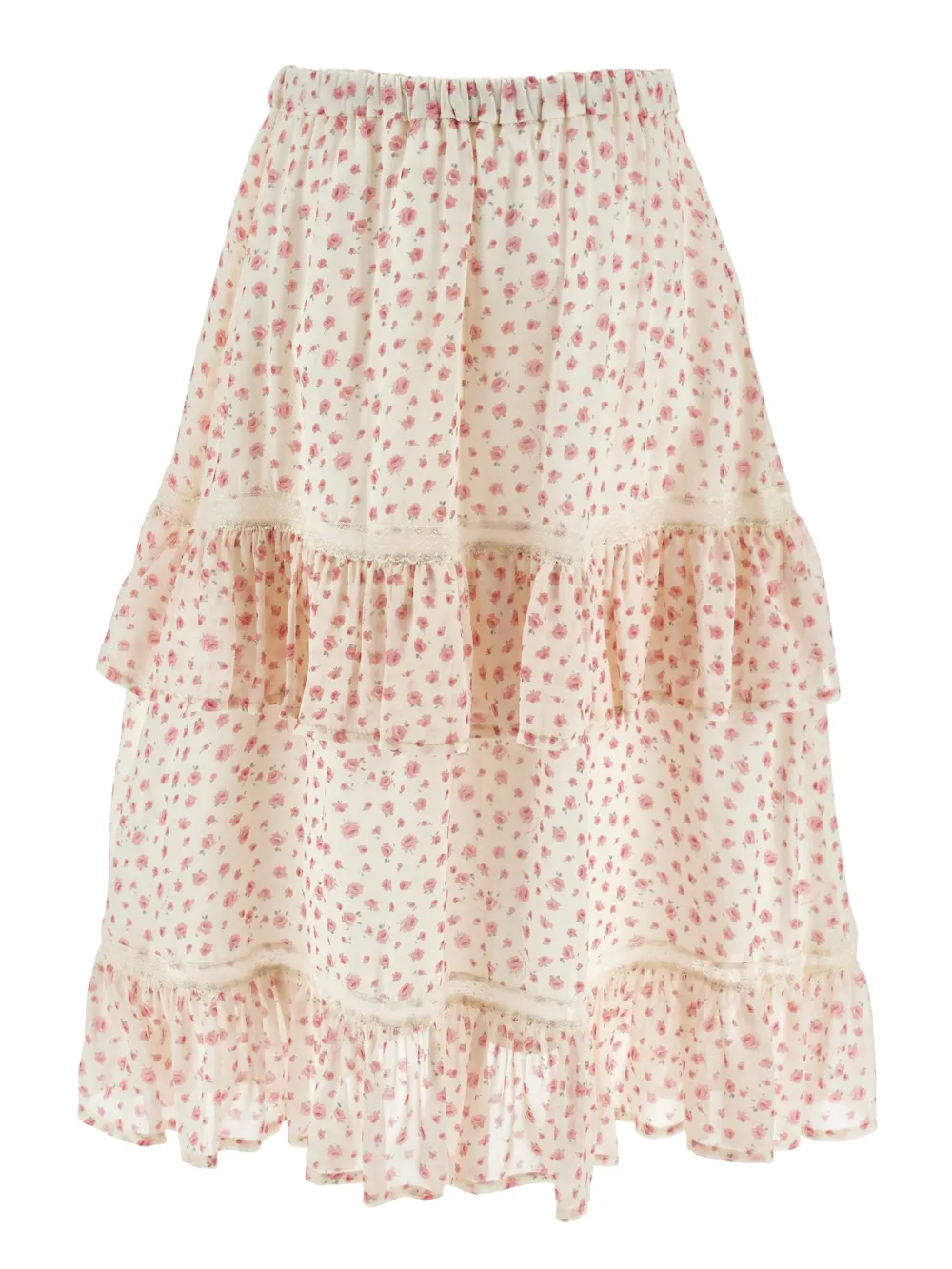Юбка с оборками и цветочным принтом Philosophy Di Lorenzo Serafini Kids, бежевый
Юбка с оборками и цветочным принтом Philosophy Di Lorenzo Serafini Kids, бежевый