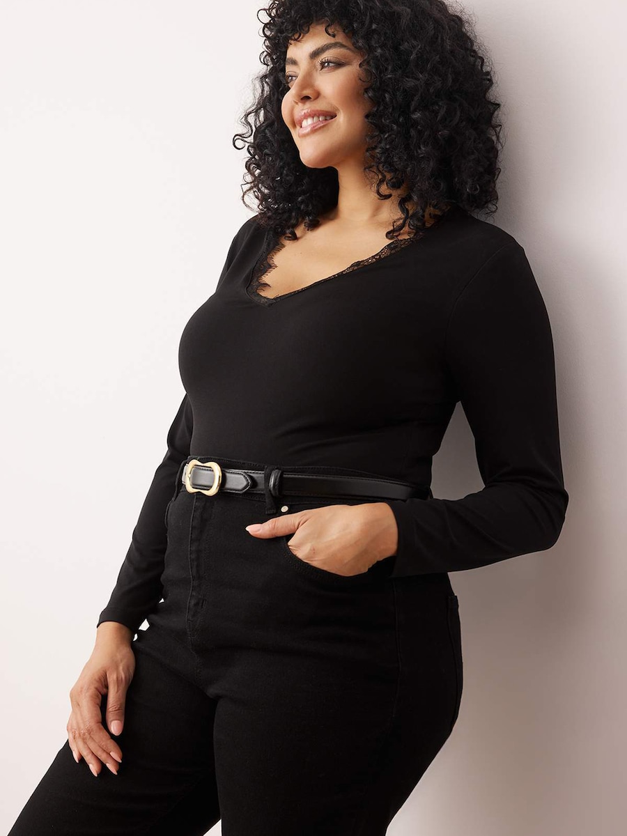 Боди Trendyol Curve, черный
Боди Trendyol Curve, черный