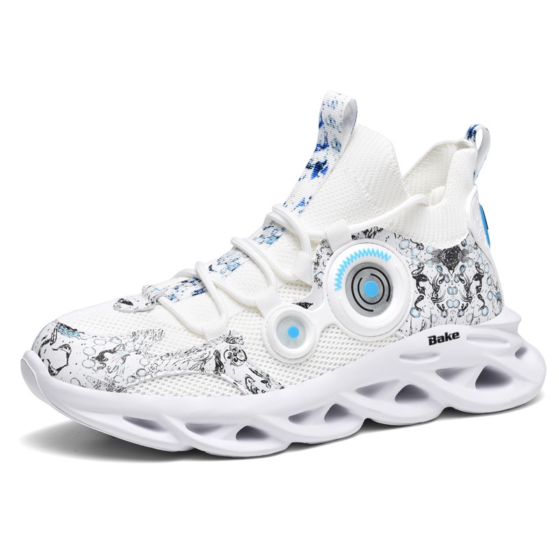 BAKE Антискользящие износостойкие полувысокие повседневные туфли мужские белые, цвет White
BAKE Антискользящие износостойкие полувысокие повседневные туфли мужские белые, цвет White