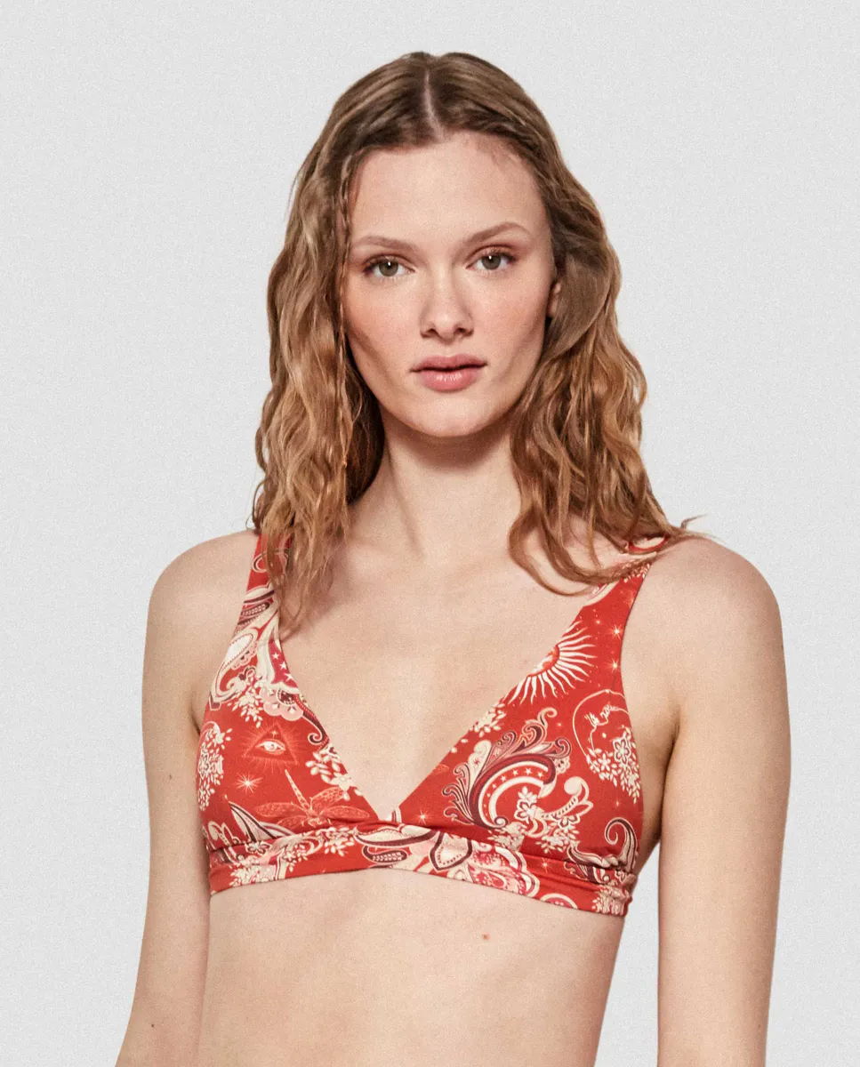 Съемный верх бикини из пеноматериала из ткани с принтом Gisela, мультиколор
Съемный верх бикини из пеноматериала из ткани с принтом Gisela, мультиколор