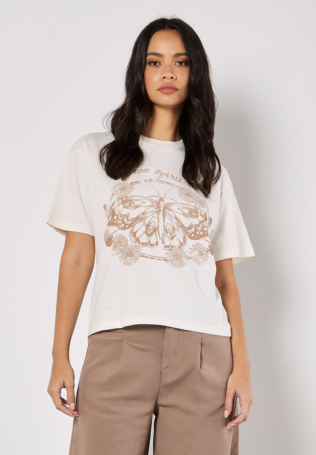 Футболка с принтом Apricot, бежевый
Футболка с принтом Apricot, бежевый