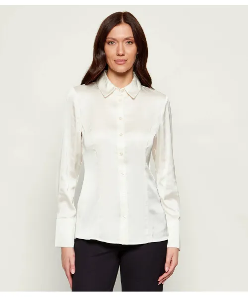 Атласная рубашка Фернанда Slim fit Guess Jeans, бежевый
Атласная рубашка Фернанда Slim fit Guess Jeans, бежевый