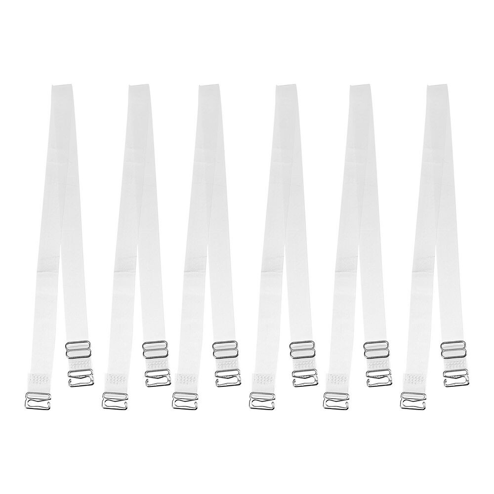 3 пары невидимых прозрачных бретелей для бюстгальтера, плечевой ремень с крючком из нержавеющей стали, прозрачный, 12 мм Unique Bargains, цвет Clear
3 пары невидимых прозрачных бретелей для бюстгальтера, плечевой ремень с крючком из нержавеющей стали, прозрачный, 12 мм Unique Bargains, цвет Clear