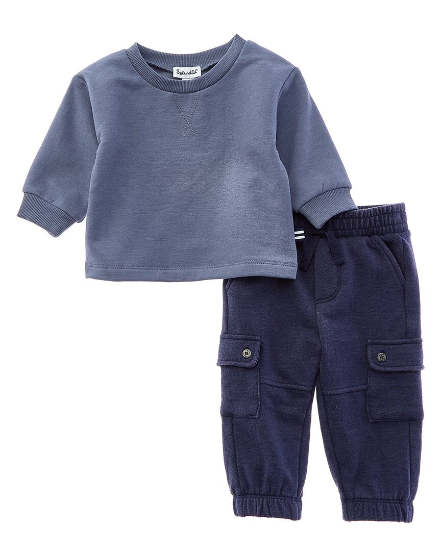 Великолепный комплект из 2-х предметов: свитер и брюки Splendid, синий
Великолепный комплект из 2-х предметов: свитер и брюки Splendid, синий