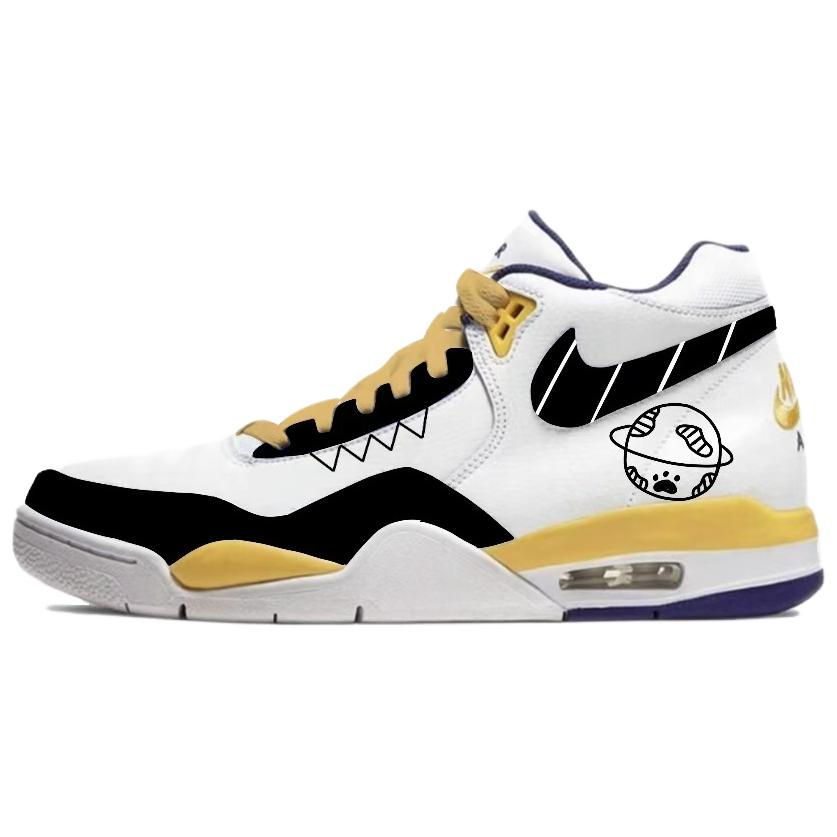 Nike Кроссовки Flight Legacy Mid Top Vintage для мужчин, белый, желтый, синий
Nike Кроссовки Flight Legacy Mid Top Vintage для мужчин, белый, желтый, синий