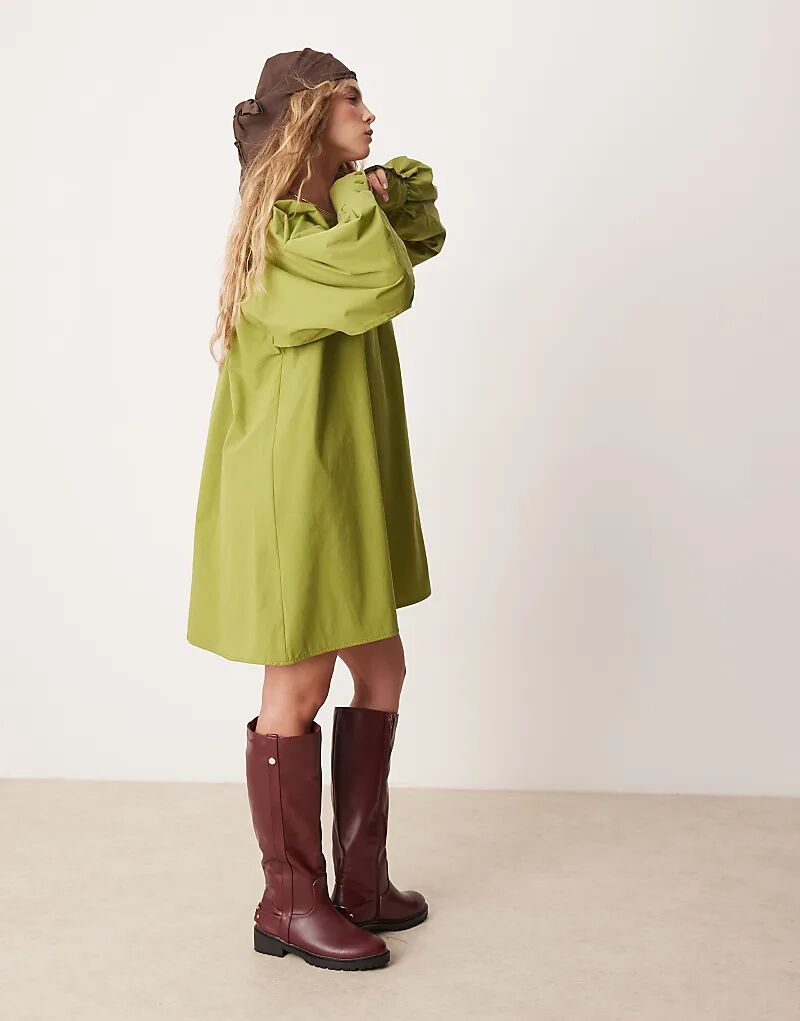 Платье ASOS DEISGN из поплина со сборками на горловине и глубокими манжетами ASOS DESIGN
Платье ASOS DEISGN из поплина со сборками на горловине и глубокими манжетами ASOS DESIGN