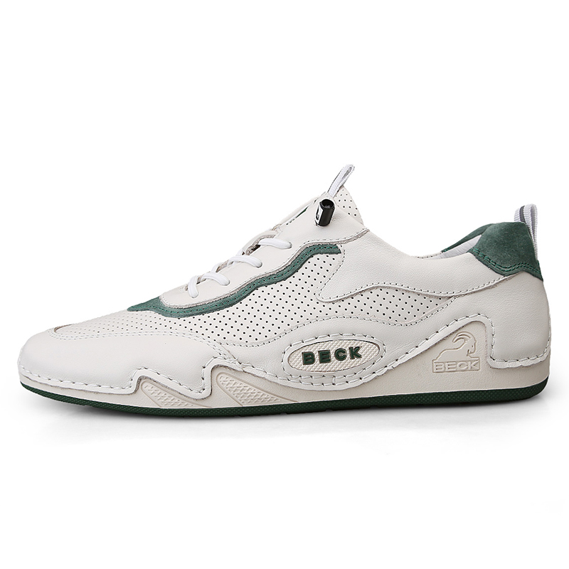 BECK Антискользящие износостойкие мужские низкие кеды бежево-бело-зеленые, цвет Beige White Green
BECK Антискользящие износостойкие мужские низкие кеды бежево-бело-зеленые, цвет Beige White Green