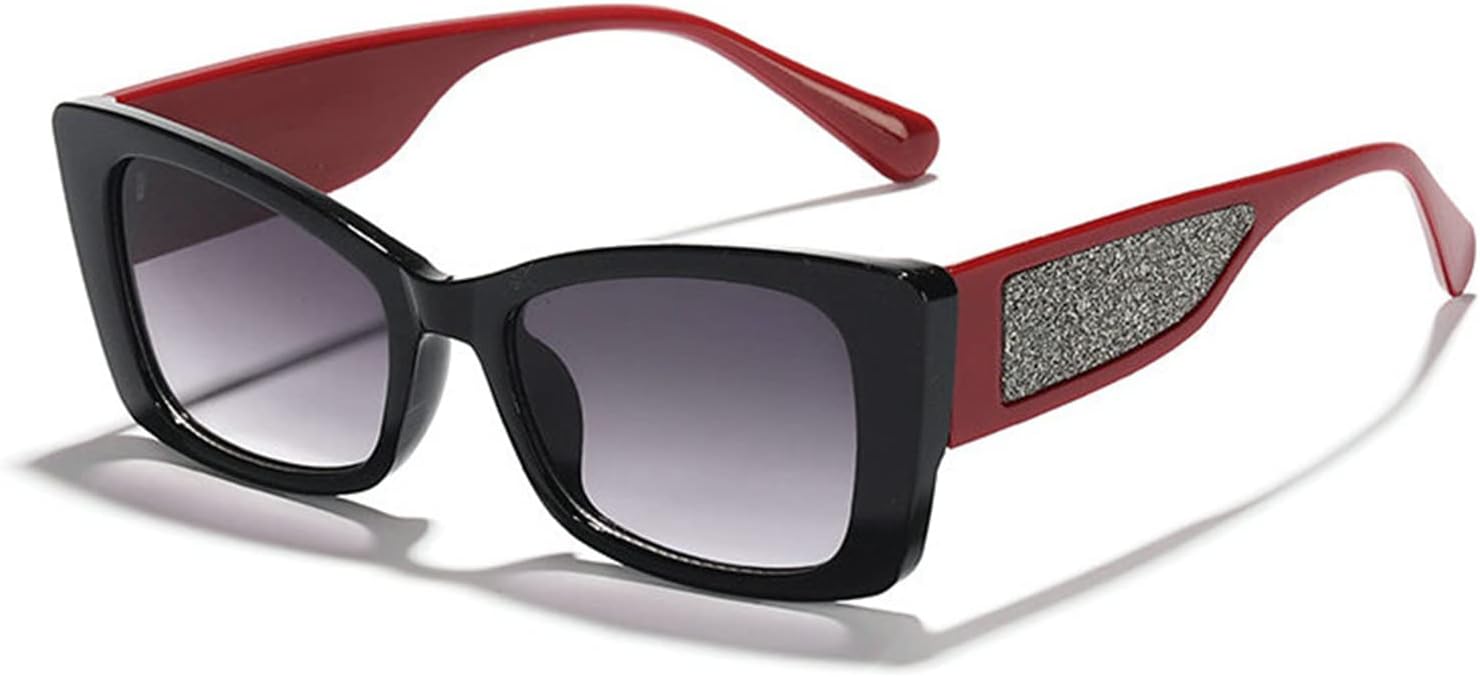 Солнцезащитные очки Willochra для женщин со стразами, большие квадратные солнцезащитные очки, роскошные женские солнцезащитные очки «кошачий глаз» с блестящими кристаллами, Black Red
Солнцезащитные очки Willochra для женщин со стразами, большие квадратные солнцезащитные очки, роскошные женские солнцезащитные очки «кошачий глаз» с блестящими кристаллами, Black Red