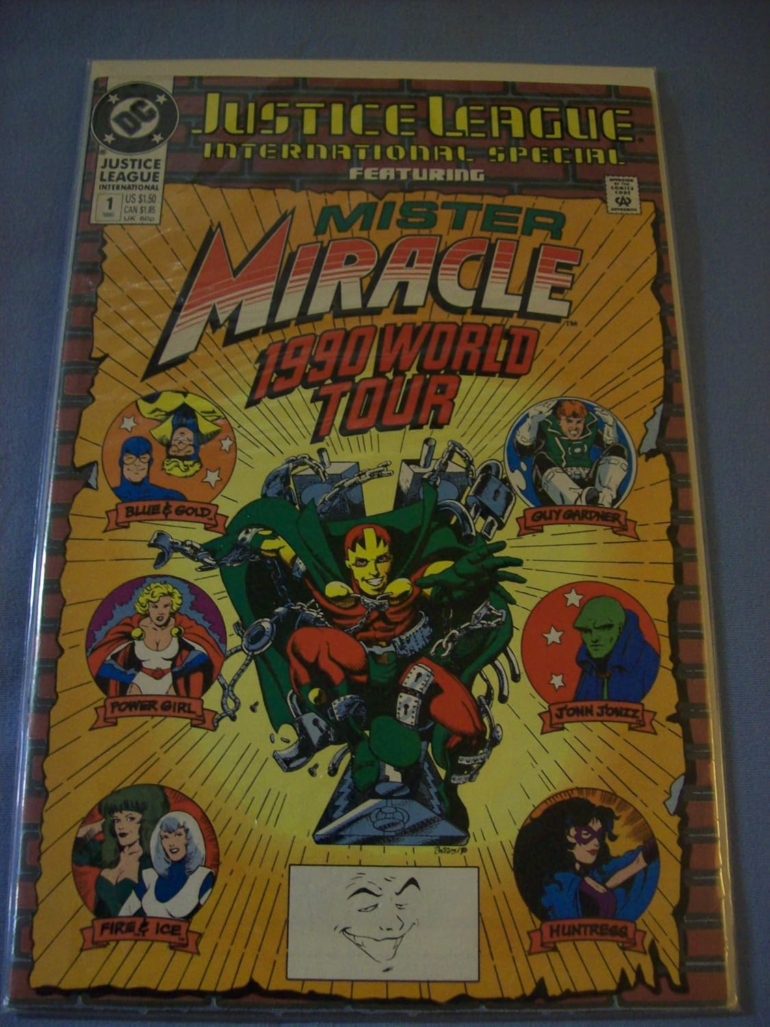 Justice League International Special Featuring Mister Miracle 1990 World Tour (The Justice League, 1990 #1) (DC Comics)
Justice League International Special Featuring Mister Miracle 1990 World Tour (The Justice League, 1990 #1) (DC Comics)