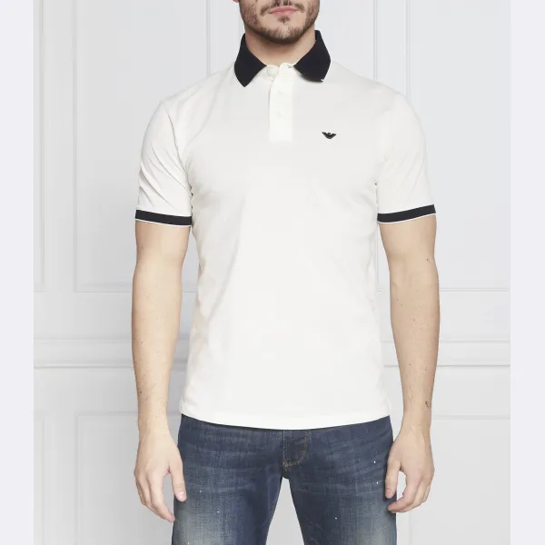 Рубашка поло стандартного кроя Emporio Armani, белый
Рубашка поло стандартного кроя Emporio Armani, белый