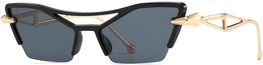 Модные современные солнцезащитные очки «кошачий глаз» маленького размера для женщин и мужчин, ретро-солнцезащитные очки класса люкс для женщин, защита от ультрафиолета UV400 TYUVIVO, Black Black
Модные современные солнцезащитные очки «кошачий глаз» маленького размера для женщин и мужчин, ретро-солнцезащитные очки класса люкс для женщин, защита от ультрафиолета UV400 TYUVIVO, Black Black