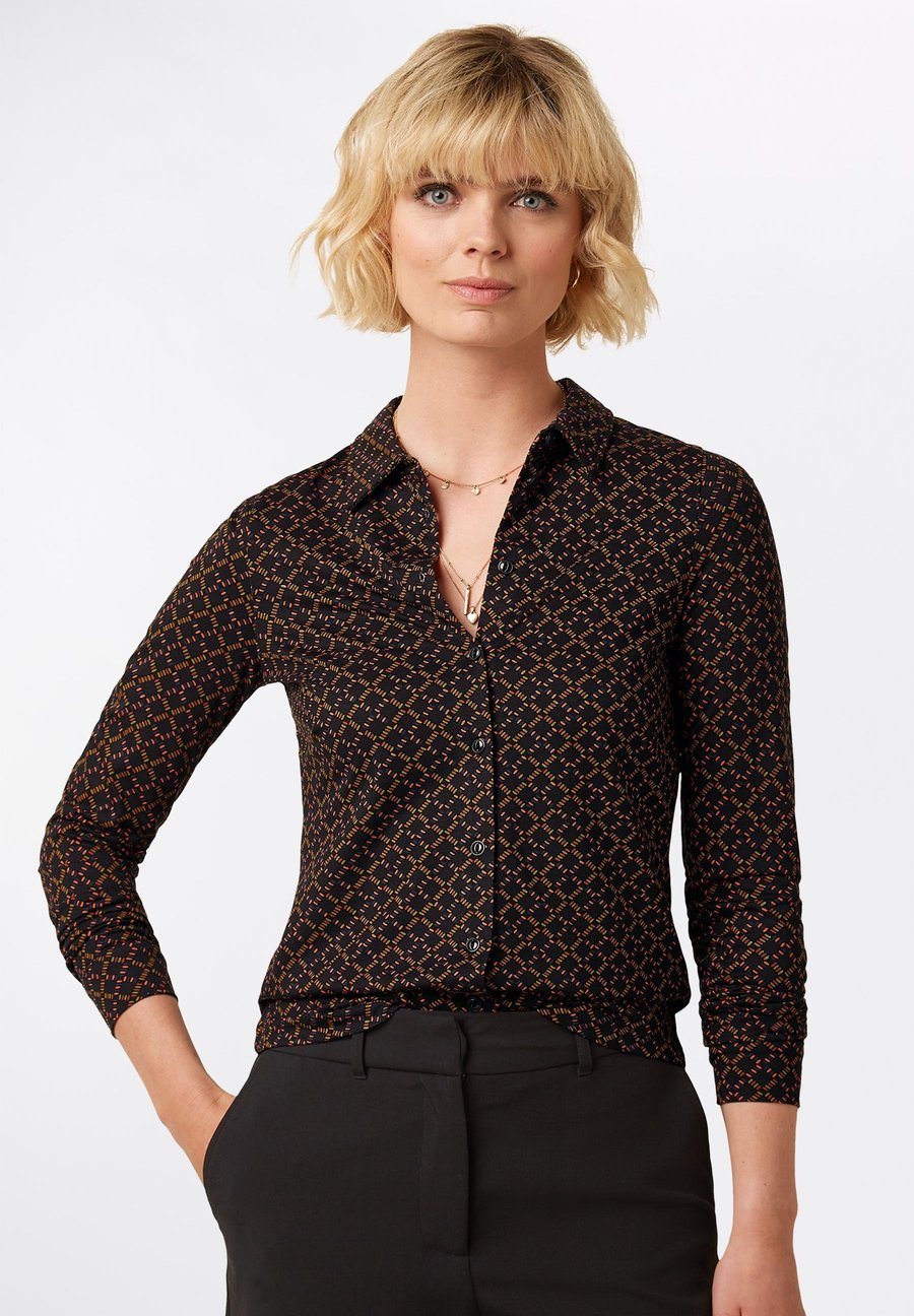 Блуза King Louie Button-down blouse, Black
Блуза King Louie Button-down blouse, Black
