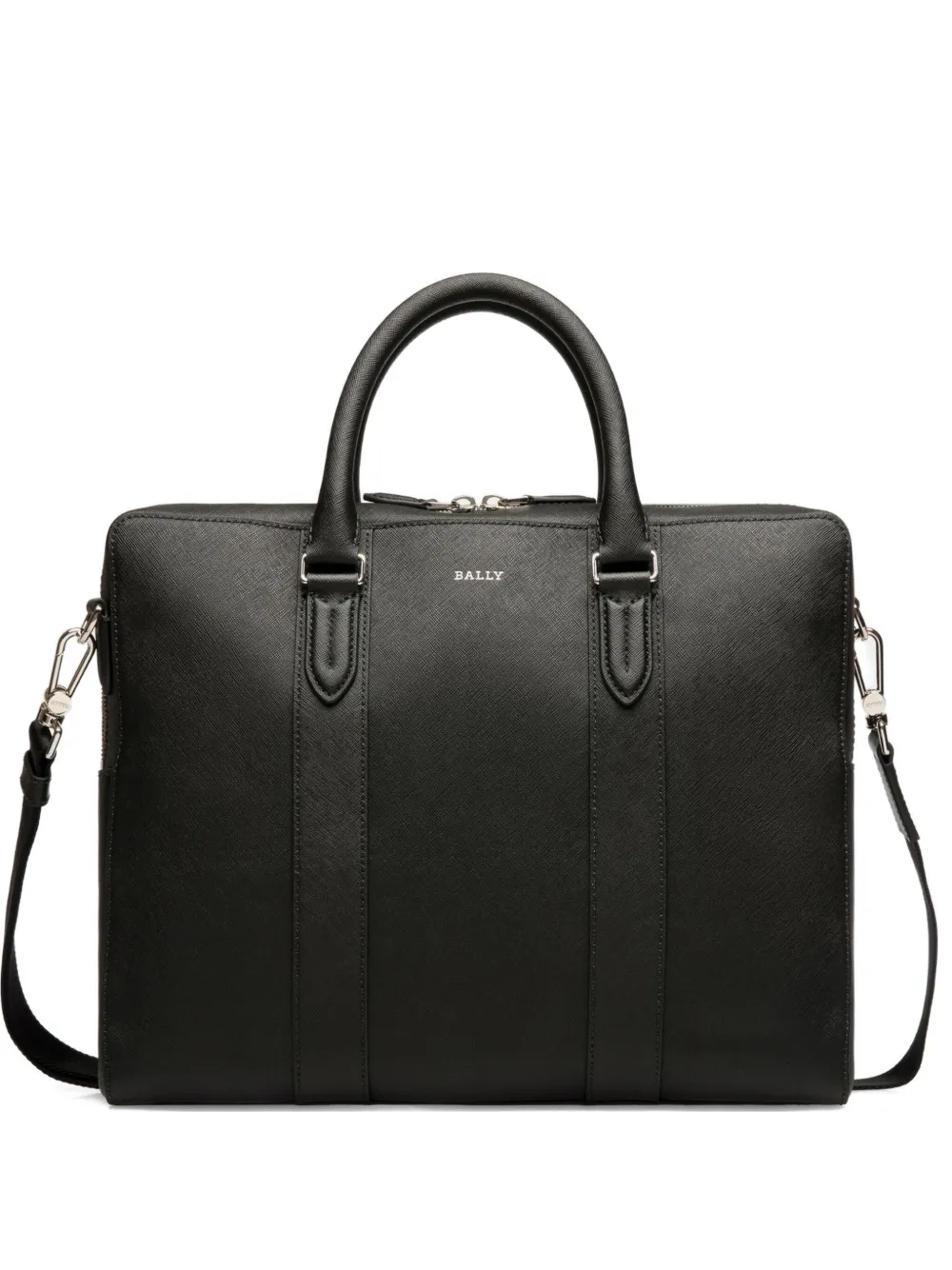 Портфель с тиснением Bally, черный
Портфель с тиснением Bally, черный