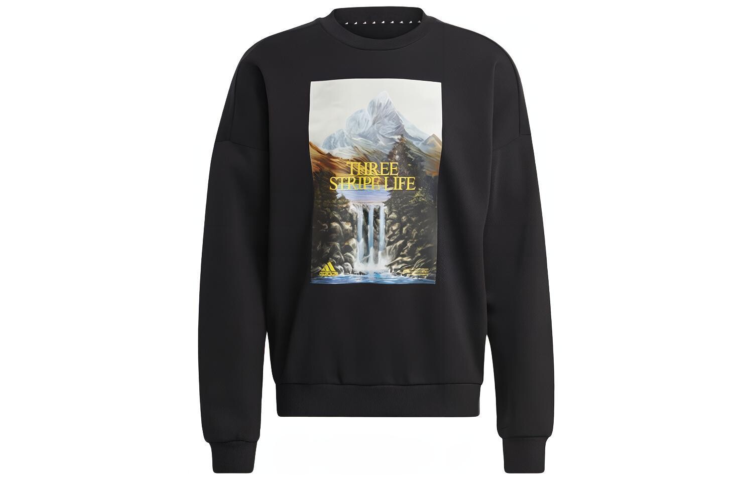 Толстовка мужская черная Adidas, черный
Толстовка мужская черная Adidas, черный