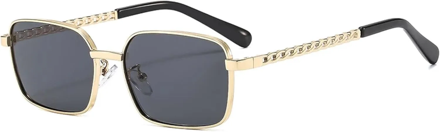 Женские солнцезащитные очки в металлической оправе с прозрачными линзами Ocean, защита от УФ-излучения UV400; мужские солнцезащитные очки DSVIGF, Golden Grey
Женские солнцезащитные очки в металлической оправе с прозрачными линзами Ocean, защита от УФ-излучения UV400; мужские солнцезащитные очки DSVIGF, Golden Grey