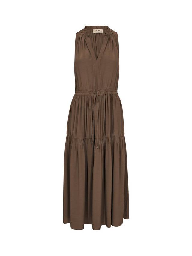 Sabri Solida платье-туника макси трапеция с V-образным вырезом MOS MOSH, Mid Brown
Sabri Solida платье-туника макси трапеция с V-образным вырезом MOS MOSH, Mid Brown