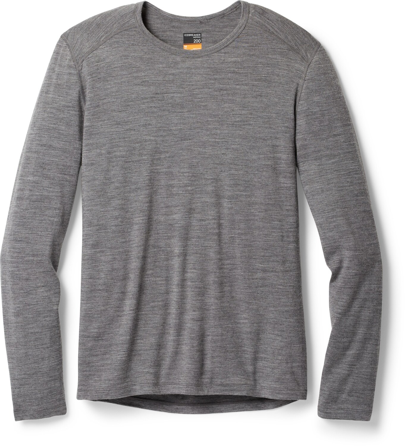 200 Oasis Crew Top – мужские Icebreaker, серый 
200 Oasis Crew Top – мужские Icebreaker, серый