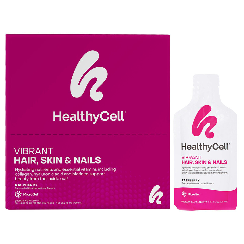 HealthyCell, Vibrant Hair, Skin & Nails, малиновый, 30 гелевых пакетиков по 25 мл (0,84 жидк. Унции)
HealthyCell, Vibrant Hair, Skin & Nails, малиновый, 30 гелевых пакетиков по 25 мл (0,84 жидк. Унции)