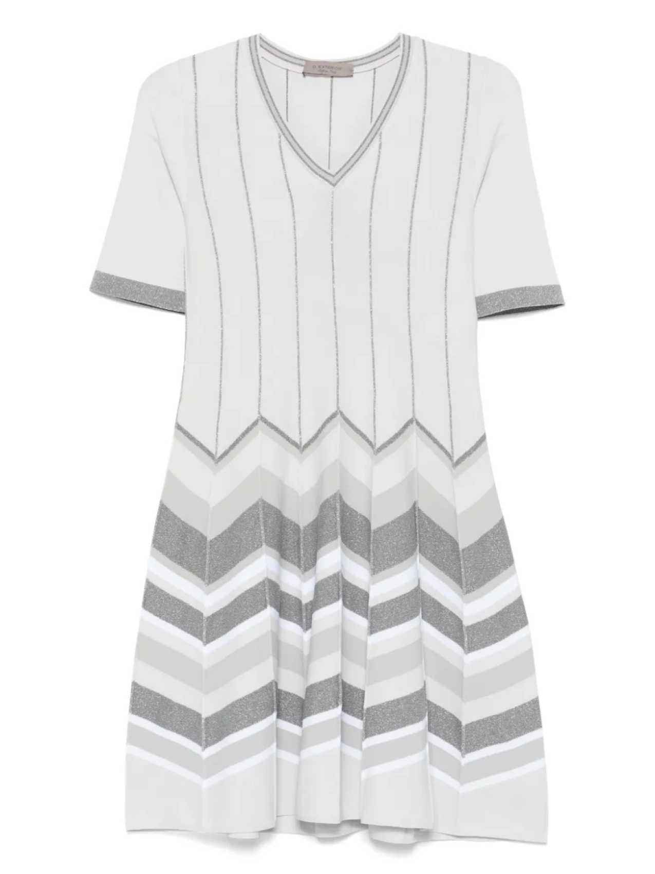Платье мини с узором шеврон D.Exterior, серый
Платье мини с узором шеврон D.Exterior, серый